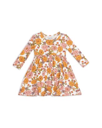 Angel Dear Twirly Long Sleeve Layered Tulle Dress II Balloon Animals Pink