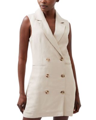 FRENCH CONNECTION - Birdie Linen Blend Blazer Dress