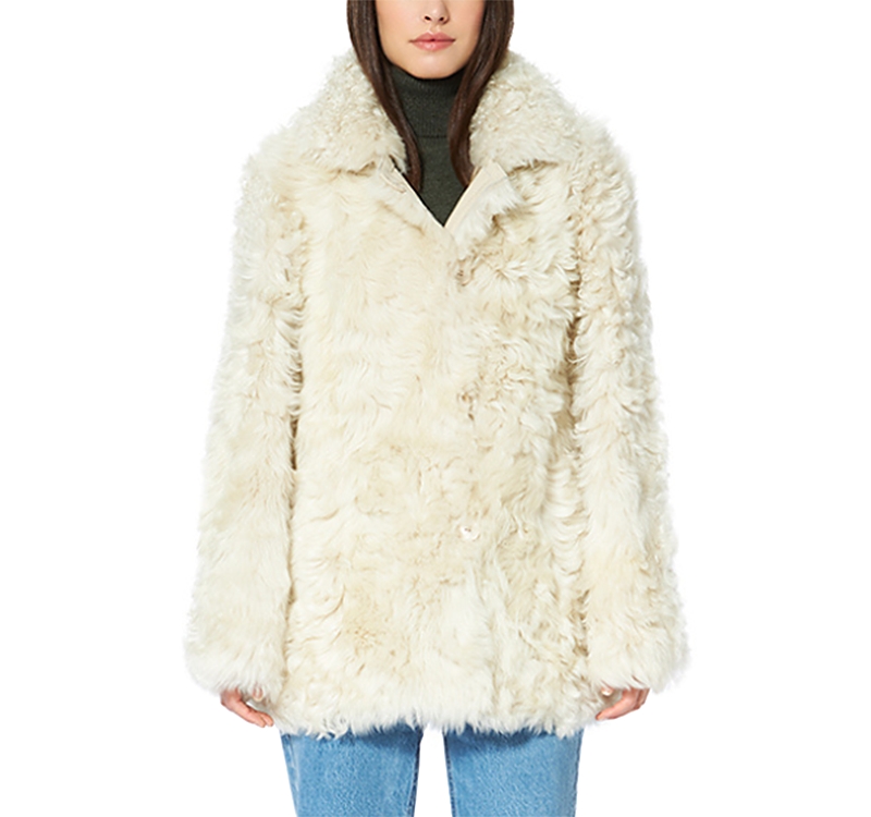 HiSO Milky Way Reversible Shearling Coat