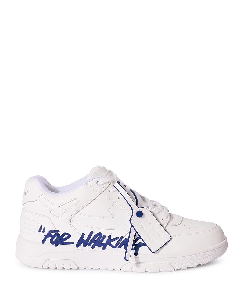 Off-white Out Of Office "for Walking" White Blue In White/blue