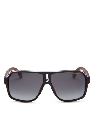  Oversized Flat Top Aviator Sunglasses, 65mm