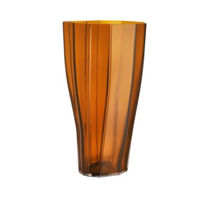Reed Vase Amber, Large