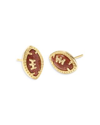 Kendra Scott - Goldstone Football Stud Earrings