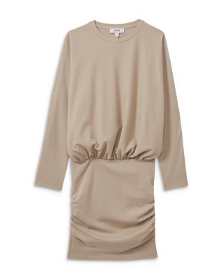 REISS Lorenza Long Sleeve Mini Dress | Bloomingdale's Women