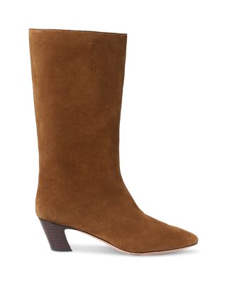 Women's Pointed Mid Shaft Boots