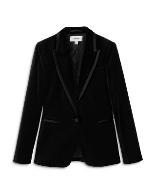 【海外限定】REISSブレザー☆Parisa Velvet Single Breasted Sui REISS Parisa Velvet Single Breasted Suit Blazer | Bloomingdale's