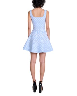Maje Russel Wave Printed Mini Dress | Bloomingdale's Women