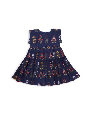 Pink Chicken - Girls' Peachy Field Floral Dress - Little Kid