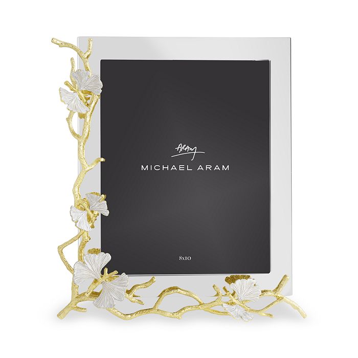 Michael Aram Butterfly Ginkgo Gold Reflective Frame, 8" x 10 ...