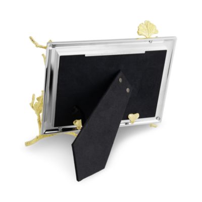 Butterfly Ginkgo Gold Reflective Frame, 5&amp;quot; x 7&amp;quot;