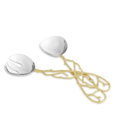 Butterfly Ginkgo Gold Serving Set