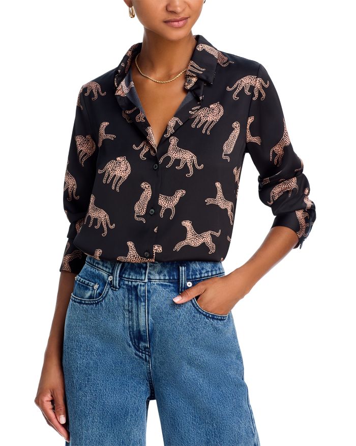 Leopard Button Down Shirt - Exclusive