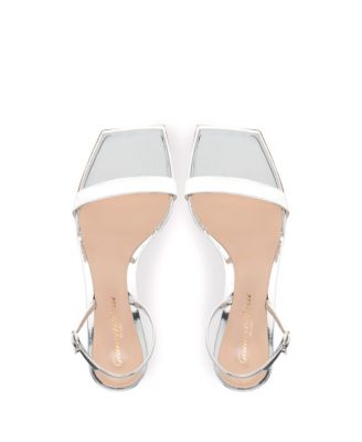  Women's Ribbon Kitten Sandals