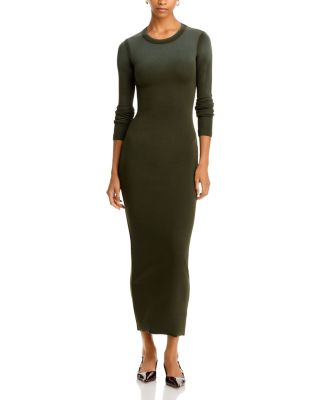 Cotton Citizen Verona Ribbed Coated Dress