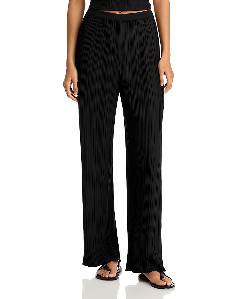 Rails Liana Plisse Pant In Jet In Black