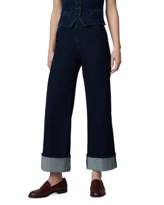 Joe's Jeans - The Trixie High Rise Wide Cuff Trouser Jeans in Don't Worry