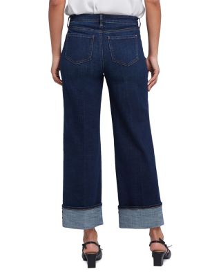 Teresa Wide Leg Jeans in Night Skie