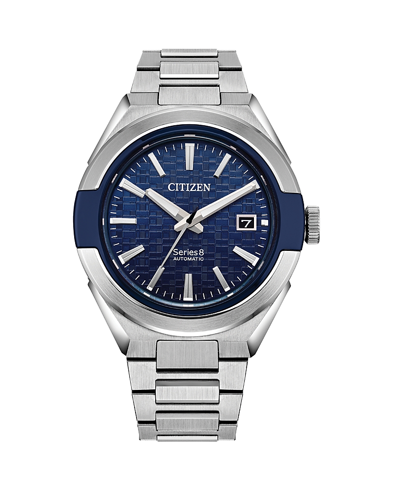 Citizen Series 8 Watch, 41mm In Blue/silver