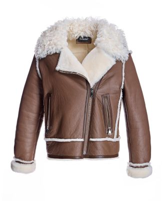 Nappa Finish Shearling Jacket