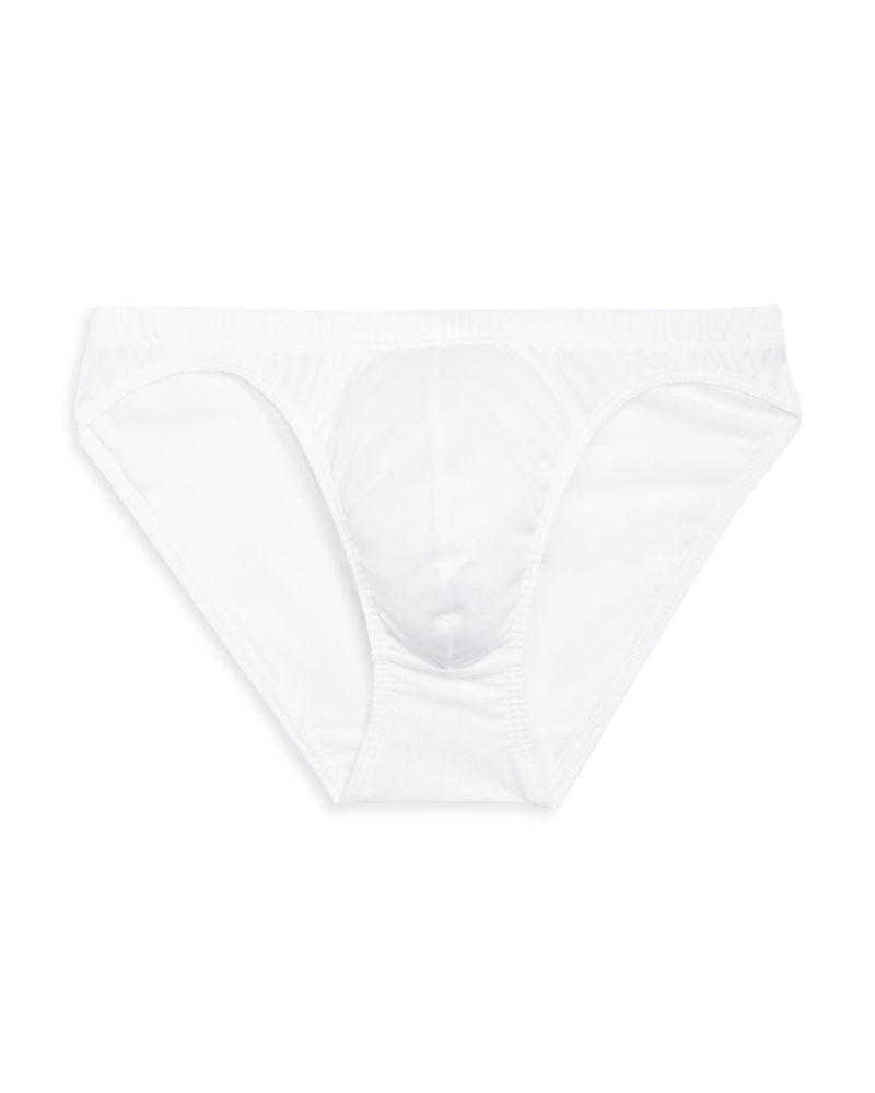 Hanro Cotton Sporty Three-quarter Briefs In White