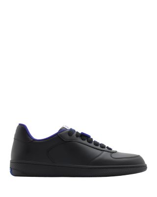 Burberry - Men's Leather Terrace Trainer Sneakers