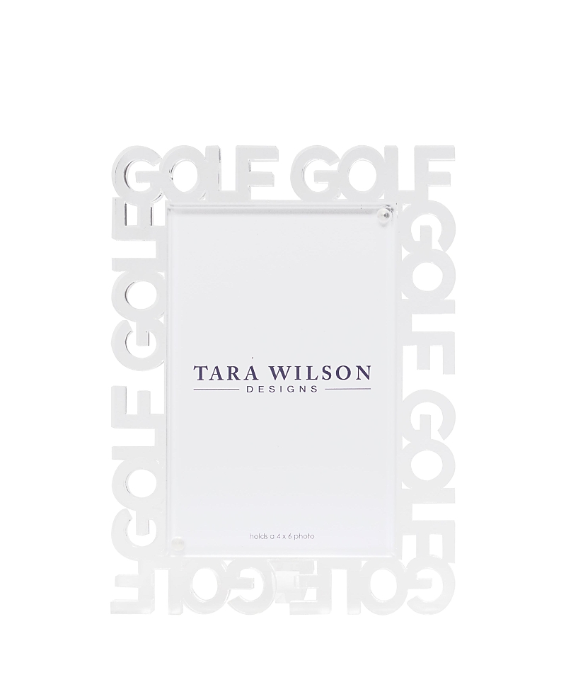 Tara Wilson Designs Golf 4'' X 6'' Acrylic Frame