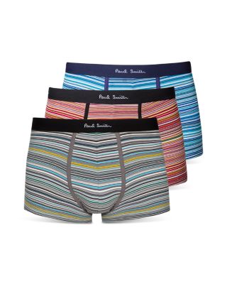 Paul Smith Mixed Signature Stripe Trunks, 3-Pack