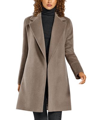 Èaphi ベージュ big collar middle coat コート Èaphi ベージュ big 
