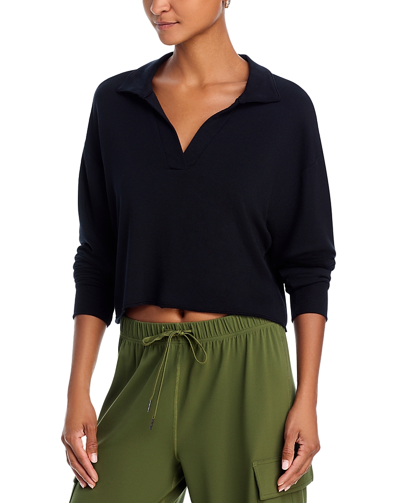SPLITS59 JOAN FLEECE POLO SWEATSHIRT