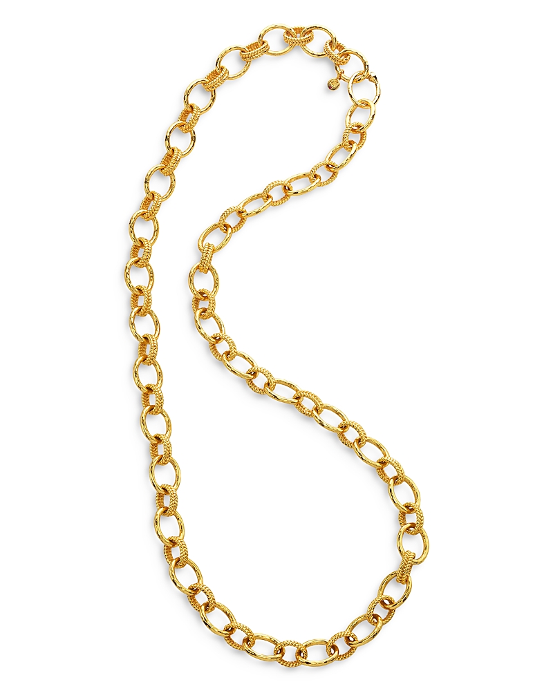 Capucine De Wulf Cleopatra Regal Link Chain Necklace, 32 In Gold