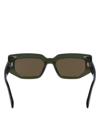 Kennet Geometric Sunglasses, 54mm
