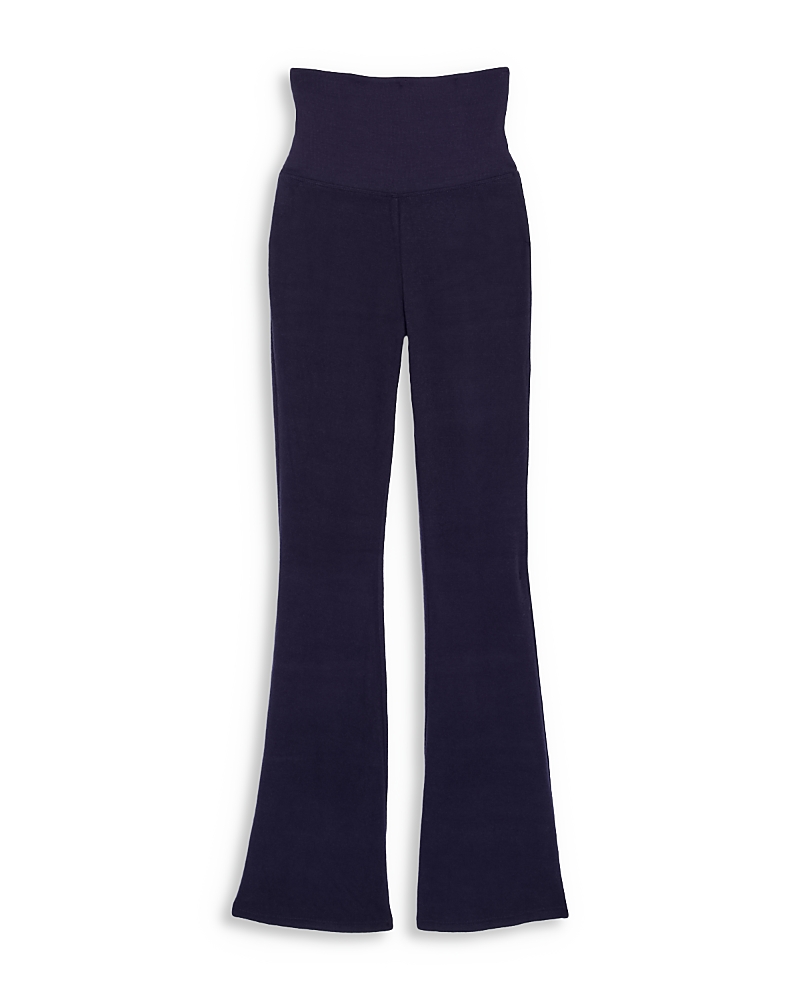 Shop Katiejnyc Girls' Hacci Knit Lounge Pants - Big Kid In Evening Blue