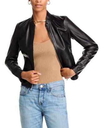LAMARQUE Chapin Leather Reversible Jacket Bloomingdale's