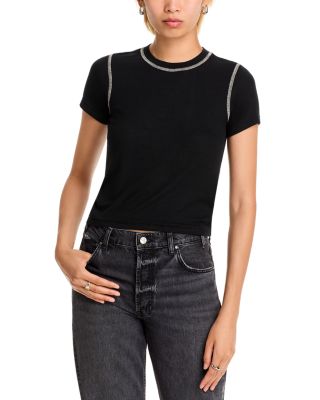 Atm Anthony Thomas Melillo Ribbed Crewneck Tee