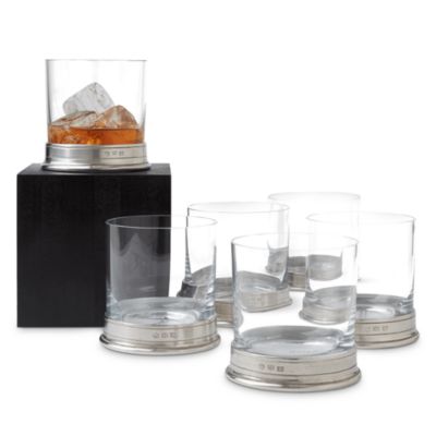 Crystal Double Old Fashioned Glass 