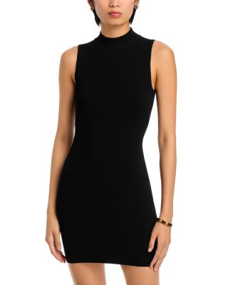 Michael Kors Sleeveless Mock Neck Mini Dress