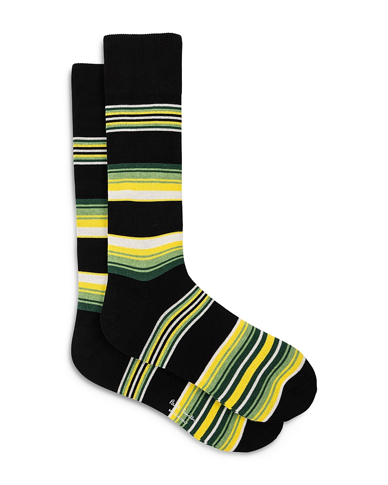 PAUL SMITH MEN'S HOWARD STRIPE SOCKS