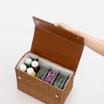 The Large Luncher Wicker Lunch Box