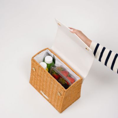 The Luncher Wicker Lunch Box