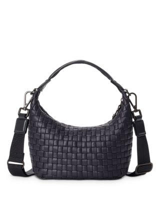 Mini Woven Hobo Bag