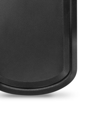 Men's Sculpted Cable Tag in Black Titanium with Black Diamonds, 35mm