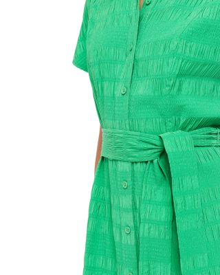 Millie Textured Shirt Dress