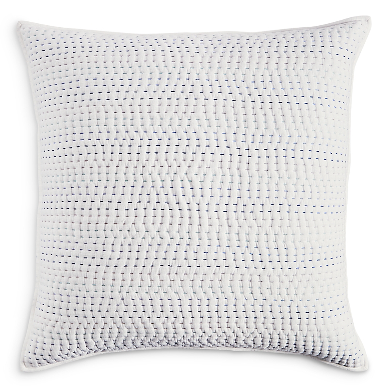 Sky Multicolor Pickstitch Quilted Euro Sham Set - Exclusive In Cool