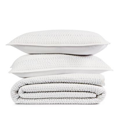 Sky - Multicolor Pickstitch Coverlet Set, King - Exclusive