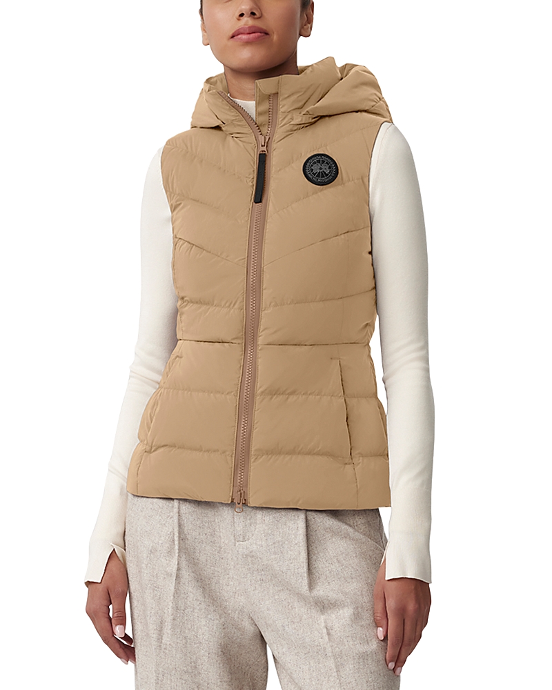 Shop Canada Goose Clair Down Puffer Vest In Desert Sand