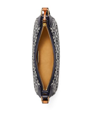 T Monogram Crescent Bag