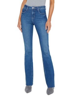 L'AGENCE - Ruth High Rise Straight Jeans in Stockton