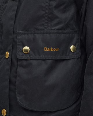 Beadnell Cropped Waxed Coat - thumbnail 8