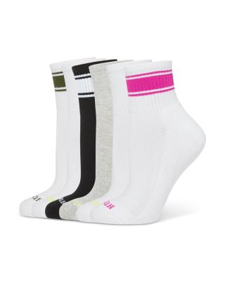 Hue Sport Mini Crew Socks, Pack of 6