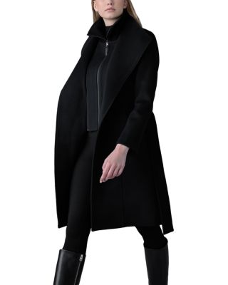 Mackage Norita Belted Wool Coat | Bloomingdale's